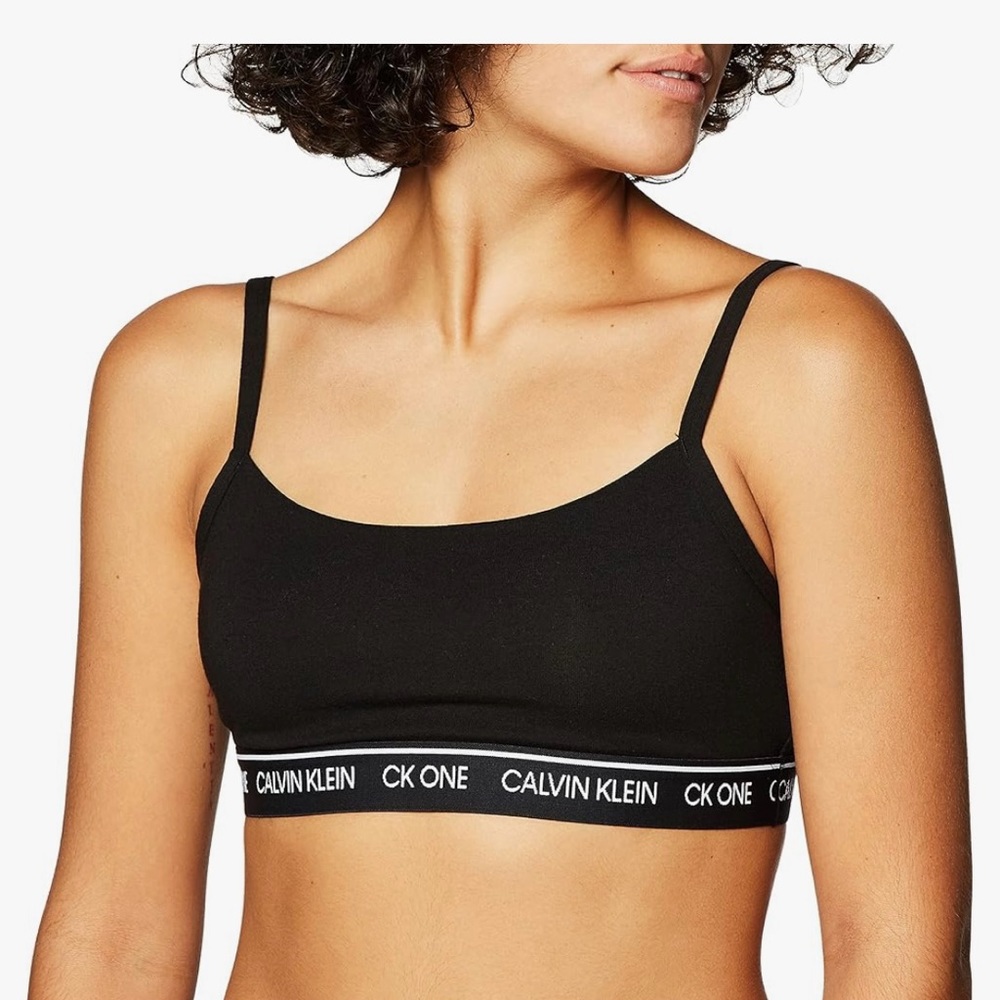 Calvin Klein Women’s CK One Cotton Unlined Bralette XS